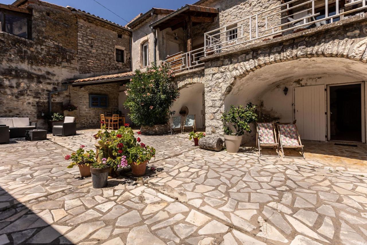 Les Monteils Grospierres Exterior foto