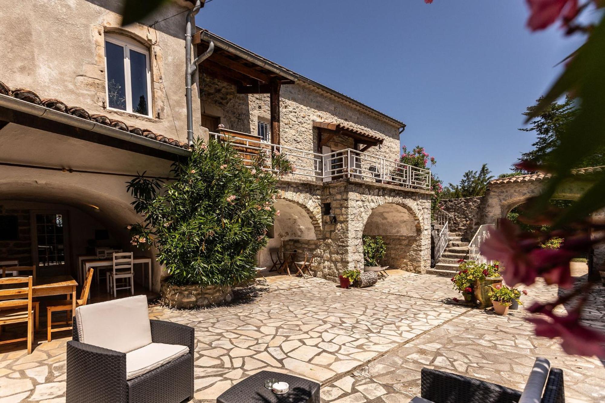 Les Monteils Grospierres Exterior foto